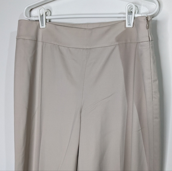 Lafayette 148 Waverly cream wool blend professional work slacks 12 - Picture 4 of 15